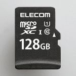 【推奨品】エレコム　MF-DMR128GU11R　microSDXCメモリカード(UHS-I対応)　128GB