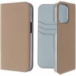 FOX　FX2TTPLFLIP2162　iPhone　2021(6.1inch　3レンズ)　　ケース　Folio　Case　2-Tone　　　Taupe＆Light　Blue　タープ＆ライトブルー