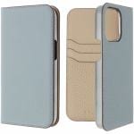 FOX　FX2TLBGFLIP2161　iPhone　2021(6.1inch　2レンズ)　　ケース　Folio　Case　2-Tone　　　Light　Blue＆Light　Gray　ライトブルー＆ライトグレー