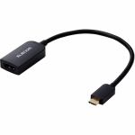 エレコム　MPA-CHDMIQBK　映像変換アダプター／USB　Type-C　to　HDMI／ミラーリング対応／60Hz／0.15m／ブラック　MPACHDMIQBK