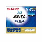 録画用BD-R　XL　100GB　【2-4倍速　1枚　／インクジェットプリンター対応】　　VR-100DR1