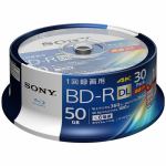 ソニー　30BNR2VJPP6　ビデオ用BD-R（一回録画）50GB6倍速30枚スピンドル