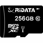 RiDATA　WRI-MSX256GC10U1　microSDカード　256GB　ブラックWRIMSX256GC10U1