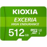 【推奨品】KIOXIA　KEMU-A512G　microSDXCカード　EXCERIA　HIGH　ENDURANCE　512GB　KEMUA512G