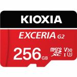 【推奨品】KIOXIA　KMU-B256GR　microSDカード　EXCERIA　G2　256GB　KMUB256GR