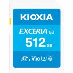 KIOXIA　KSDU-B512G　SDカード　EXCERIA　G2　512GB