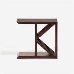 大塚家具　サイドテーブル　「K4」　ウォールナット材