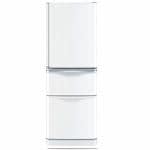 MITSUBISHI　3ドア冷蔵庫　「Cシリーズ」(335L・右開き)　パールホワイト　MR-C34X-W