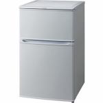 アイリスオーヤマ　IRR-90TF-W　2ドア冷蔵庫　(90L・右開き)　ホワイト