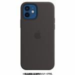 アップル　Apple　MHL73FE/A　iPhone　12/iPhone　12　Pro　シリコーンケース　ブラック
