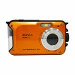ナガオカ　MWP200　防水デジタルカメラ　movio　オレンジ