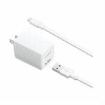 ラディウス　PA-ADF51W　2.4A　iPad　4th　対応　AC　Adapter　ホワイト
