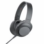 ソニー　MDR-H600A-B　【ハイレゾ音源対応】　ヘッドホン　「ソニー　hear　on　2」　(グレイッシュブラック)