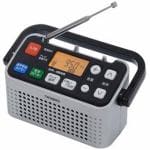 ツインバード　AVJ127S　ワイドFM対応　ワンセグ／FM／AM　手元スピーカー内蔵　ホームラジオ