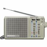 Panasonic　RF-U155-S　FM／AM　2バンドレシーバー　高感度ラジオ　RFU155S