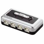 エレコム　U2SW-T4　USB切替器　4回路