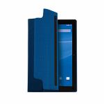 エレコム　Xperia(TM)　Z4　Tablet用レザーカバー　ブルー　TBM-SOZ4AWDTBU