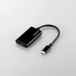 エレコム　USB　Type-C映像変換アダプタ(HDMI)　AD-CHDMIBKBK