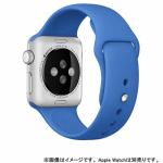 アップル(Apple)　MM7V2FE／A　Apple　Watch　38mmケース用　ロイヤルブルー　スポーツバンド