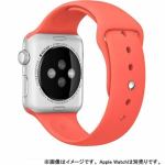 アップル(Apple)　MM982FE／A　Apple　Watch　42mm　ケース用　アプリコットスポーツバンド