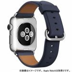 アップル(Apple)　MMAG2FE／A　Apple　Watch　38mm　ケース用　ミッドナイトブルークラシックバックル