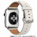 アップル(Apple)　MMGT2FE／A　Apple　Watch　42mm　ケース用　ホワイトクラシックバックル