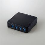 エレコム　U3SW-T4　USB3.0対応切替機（PC4台）