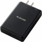 エレコム　ACDC-PD0545BK　AC-USB充電器　ノートPC　タブレット対応　45W　1ポートUSB　TypeC　Power　Delivery対応　ブラック