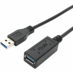 ミヨシ　USB-EXM302／BK　USB3.0延長ケーブル　マグネットタイプ　2m　ブラック
