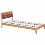 カラフル木製ベッド（天然木）Ｓサイズ　カラフル　シングル