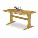 【処分特価】関家具　[幅150]　ダイニングテーブル　マリード　ライトブラウン