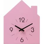 置時計　ハウス　ピンク