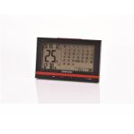 電波置時計　マンスリーカレンダー電波クロック　ブラック　アデッソ(株)　CH-401