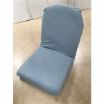 【在庫限り】2WAY　座椅子カバー　100~160cm　ブルー