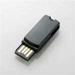 エレコム　回転式USB2.0メモリ　（ブラック）　4GB　MF-RSU204GBK