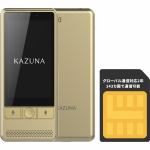 TAKUMI　JAPAN　タクミジャパン　TKMT1809B1CG_2YSIM　KAZUNA　eTalk5　シャンパンゴールド＋グローバル通信（2年）