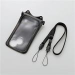 エレコム　iPhone用防水・防塵ケース(ブラック)　P-01IPWPSBKBK