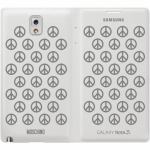 Samsung　GALAXY　S5用［サムスン純正］　Flipカバー　（ホワイト＋シルバーピース）　EF-WG900RAEG-AEG