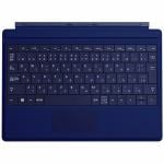 マイクロソフト　Surface　3　タイプ　カバー　ブルー　A7Z00069