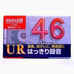 マクセル　カセットテープ　46分　UR-46L