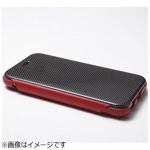 DEFF　iPhone　6　Plus用　Carbon　Fiber　＆　Genuine　Leather　Case　レッド　DCSIP6PLCARD