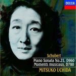 【CD】内田光子　／　シューベルト：ピアノ・ソナタ第21番、楽興の時