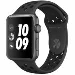 アップル(Apple)　MTF42J／A　Apple　Watch　Nike＋　Series　3（GPSモデル）-　42mmスペースグレイアルミニウムケースとアンスラサイト／ブラックNikeスポーツバンド
