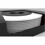 XYZプリンティング　パーソナル3Dプリンター　da　Vinci　1.0（ダヴィンチ）用　ABSフィラメントカートリッジ（1.75mm・ホワイト）　RF10XX