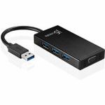 j5　create　JUH410　USB3.0　VGA＆3ポートハブ　マルチアダプター