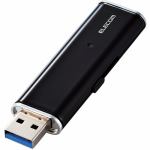 【台数限定】エレコム　ESD-EMN0128GBKR　外付けSSD　ポータブル　USB3.2(Gen1)対応　超小型　128GB　ブラック