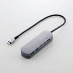 エレコム　DST-C18SV　USB　Type-Cデータポート／固定用台座付ドッキングステーション　DSTC18SV