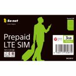 So-net　Prepaid　LTE　SIM　3GBプラン　標準SIM