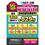 ベネフィットジャパン　R3GBSMS12M　楽天プリペイドSIM　毎月3GB　初月＋12ヶ月　エントリーパッケージ　SIM後日　ONLYSIM
