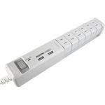 ファーゴ　TAPKING　USB　3.4A(6個口＋USB2ポート・1.8m)　PT601WH　ホワイト